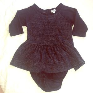 Splendid Baby Girl Navy Knit Top and Bottom Set